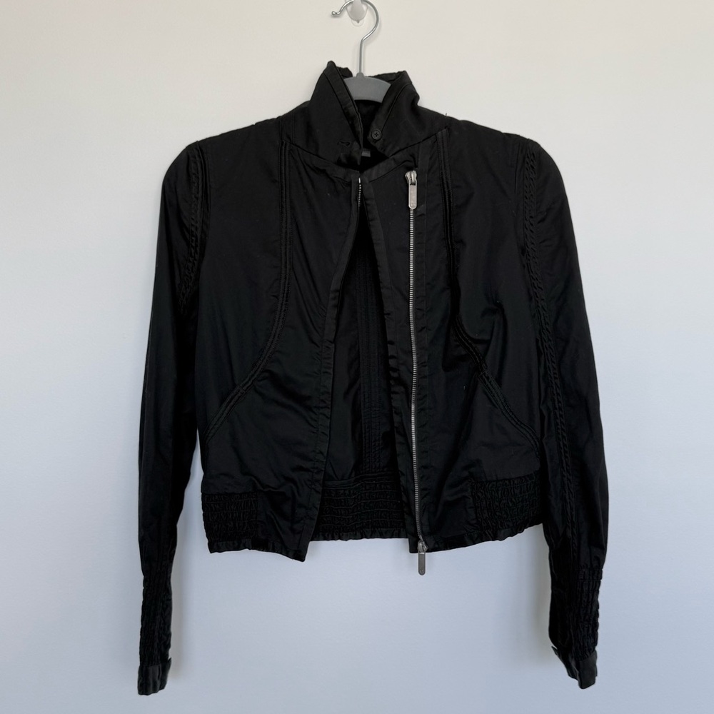 Armani Exchange Black Zip Jacket - XS
